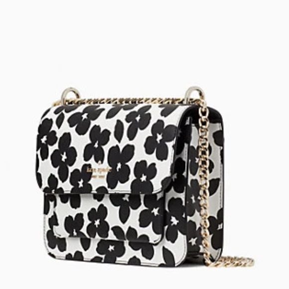 Kate Spade remi graphic blooms flap chain crossbody - Picture 10 of 16